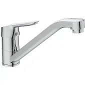 Ideal standard keukenkraan Ceraflex BlueStart, uitloop 228mm, model BC129AA, chroom