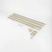 LumenXL 3 meter starterset voor 1-fase railverlichting, beige