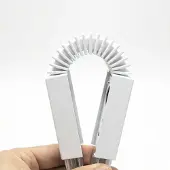 LumenXL Flexibele connector voor 1-fase rail, wit