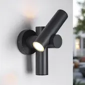 LumenXL Draaibare wandlamp voor buiten Thekla - antraciet