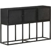 Syfax Dressoir 115x30x76 cm massief mangohout