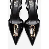 Prologue Yvella Gesp Spitse Neus Stiletto Pump