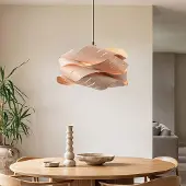 LumenXL Design hanglamp Holz van hout