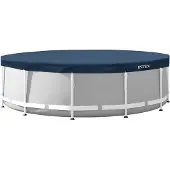 Intex Round All Year Pool Cover Transparant 3.66 m