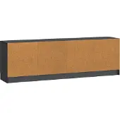 vidaXL TV Kast Zwart 150 x 31 x 47 cm Bewerkt hout