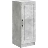 vidaXL Dressoir Betongrijs 33 x 34,5 x 87 cm Bewerkt hout