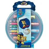 Paw Patrol creatieve knutselset in draagkoffer voor kinderen.