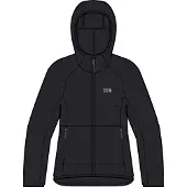 Mountain Hardwear Vrouwelijke waterdichte jas met capuchon Kor Airshell | Maat XS