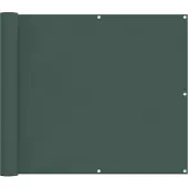 vidaXL Balkonscherm 100 x 300 cm Oxford Stof Rechthoekig Donkergroen