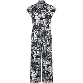 Betty Barclay Jumpsuit donkerblauw / wit
