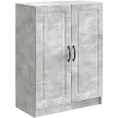 vidaXL Dressoir Betongrijs 66 x 34,5 x 87 cm Bewerkt hout