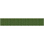 vidaXL Balkonscherm met bladeren Groen 600 x 100 cm