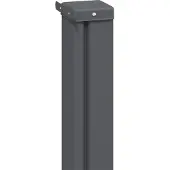 vidaXL Uittrekbaar Zijscherm 300 x 100 cm Polyester Rechthoekig