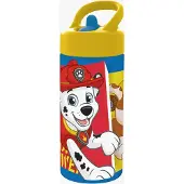 Ryhmä Hau Gourde kinderen PAT PATROUILLE Pup Power 410ml met ingebouwde handgreep en rietje