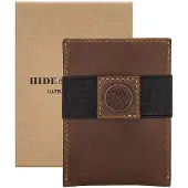 Hide & Stitches Japura Creditcard etui - Cognac - 100% Leer