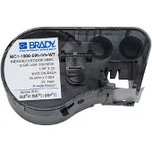 Brady MC1-1000-595-GN-WT tape vinyl wit op groen 25,4 mm x 7,62 m (origineel)