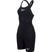 Speedo Fastskin Lzr Pure Valor 2.0 Open Back Competition Swimsuit Zwart UK 24 Vrouw