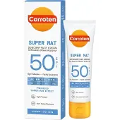 Carroten Super Mat Suncare Face Cream SPF 50 50 ml