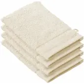 De Witte Lietaer Washandje Stephanie Cream (Set van 4)