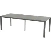 Hartman Kyra Eettafel 240x90 - Aluminium frame met keramisch blad