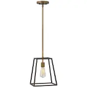 HINKLEY Elstead Fu Lighton hanglamp, E27, brons