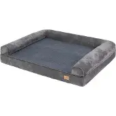 OEM Orthopedisch hondenbed XXL, grijs, met wasbare kussens