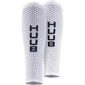 Huub Aero Calf Warmers Wit S-M Man