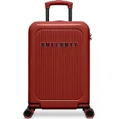 Suitsuit Handbagage Koffer 55x35x20 cm - Koffer - Trolley Handbagage - TSA Slot - Reiskoffer - 27L - Caretta - Burnt Brick