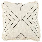Bazar Bizar Tribal Kussenhoes | katoen beige 50x10x50 cm kussenhoezen | NADUVI