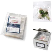 Super Merchant - Sous-vide Kookzakken - 150x250 mm - Nylon/Polyethyleen