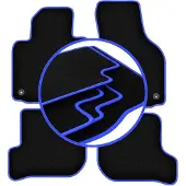 Super Merchant -BLUE automatten voor: Volkswagen Jetta V sedan, variant, stationwagen (2005-2011)