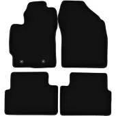 Super Merchant zwarte veloursmatten voor: Toyota Auris I hatchback (2007-2012)
