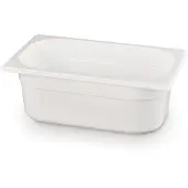 Super Merchant Gastronormbak – polycarbonaat – 2,8L – wit – 265x162x100 mm – temperatuurbestendig
