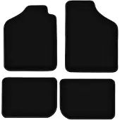 Super Merchant BASIC zwarte veloursmatten voor: Fiat Uno hatchback (1983-2001)