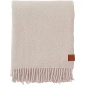 Klippan Yllefabrik True wollen plaid 130x200 cm Cream