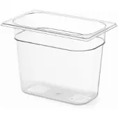 Hendi Gastronorm container – polycarbonaat – 1,8L – transparant – 265x162x65 mm