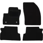 Super Merchant Zwarte veloursmatten voor: Ford Grand C-MAX minivan (2011-2015)