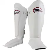 Super Merchant SGL-7 Scheenbeschermers Wit – Muay Thai & Kickboksen – Maat M