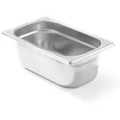 Hendi GN 1/4 container, roestvrij staal, Profi Line, hoogte 100 mm - 801628