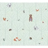 A.S. Création Little Love groen behang | 381192