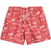 Sebago Heren Zandstrand Zwempak (L), Rood, Strandkleding, Polyester 77116WW
