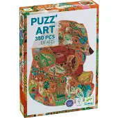 Djeco Puzzlespiel - 350 Teile - RätselArt - Bären - - One Size - Puzzlespiele