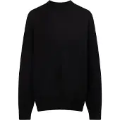 GOBI Cashmere Trui 'Men's Timeless Mock Neck Cashmere Sweater' zwart