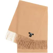 GOBI Cashmere Sjaal 'Unisex Cashmere Fringed Scarf' chamois