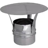 Briconess Ronde rookafvoer met "Chinese" kap, diameter 200 mm