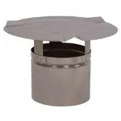 Briconess Fumaioli (uitlaatmondstukken) van roestvrij staal - diameter 14 cm
