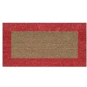 Briconess Zerbino Ecoco Rosso, dikte 18 mm, afmetingen 40x80 cm