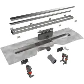 Easy drain Compact Taf 190Cm Ws 50Mm Enkel, Zero / Tegel