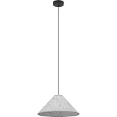 Eglo Alsager Hanglamp - E27 - Ø 41 cm - Zwart|Grijs - Vilt|Staal