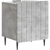 vidaXL Nachtkastje Betongrijs 43 x 34,5 x 52 cm Bewerkt hout